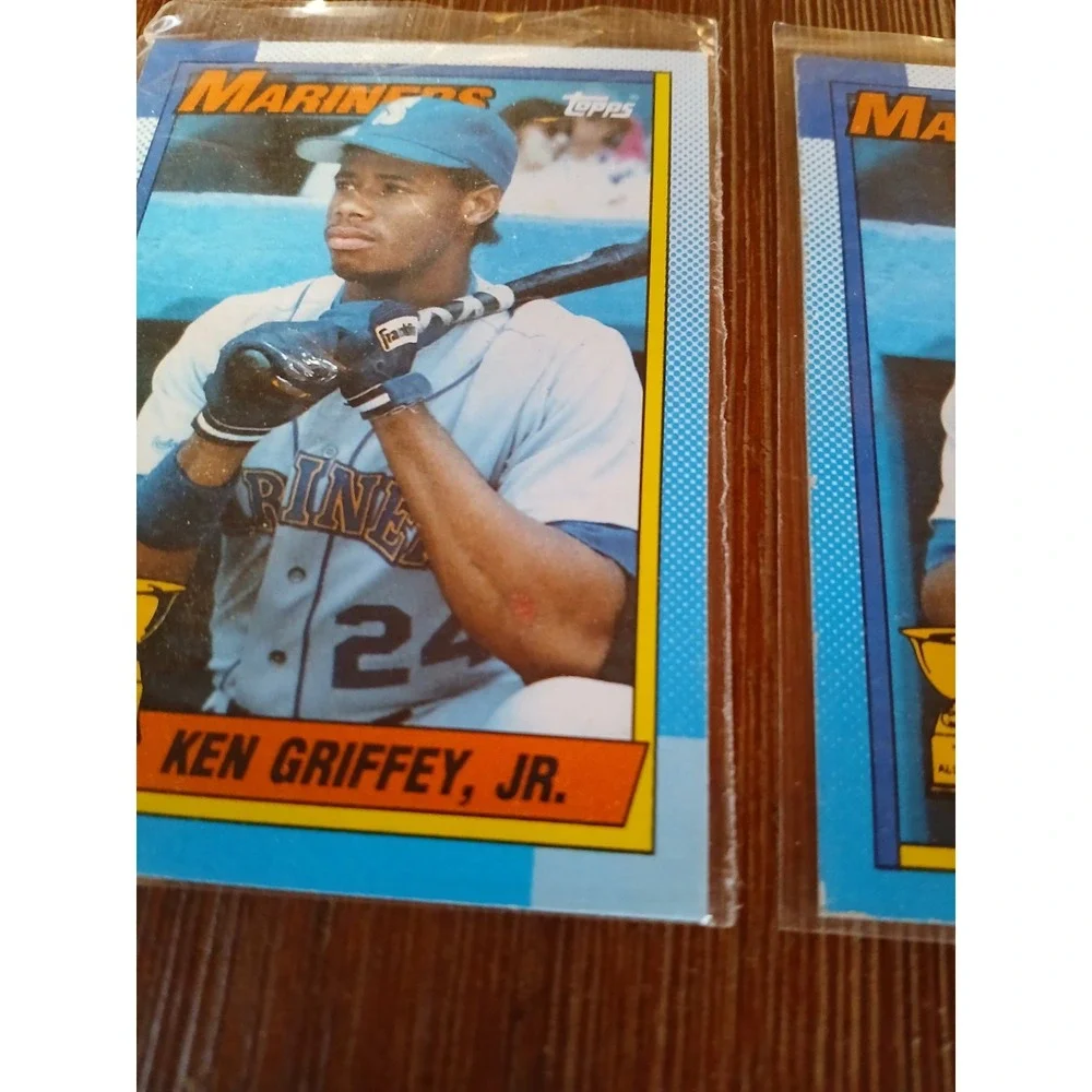 Lot of 6 KEN GRIFFEY JR Rookie Card Donruss No Dot Bloody Elbow Wrong Birthplace